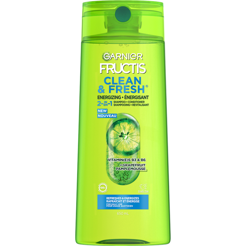 GAR3DPKGFructis Reno 2022CleanFreshShampoo650mlFrontV1